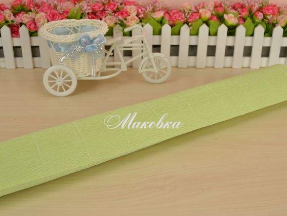 Креп папір колір 566, розмір 50см x 2,5м, 180гр  Креп папір колір 566, розмір 50см x 2,5м, 180гр 