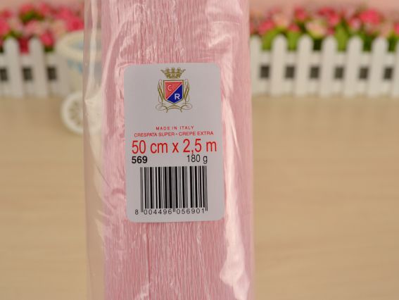Гофропапір 569 (креп-папір) 50см x 2,5м 180гр Італія