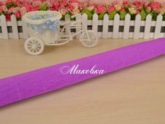 Креп папір колір 590, розмір 50см x 2,5м, 180гр 