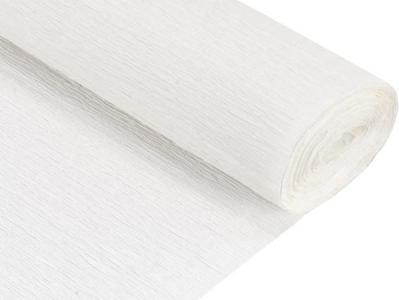 Креп папір SANTI Білий 708081, розмір 50см х 2 м Креп папір SANTI Білий 708081, розмір 50см х 2 м