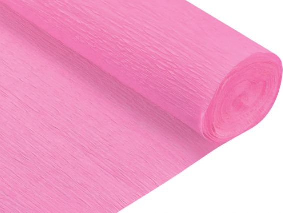 Креп папір SANTI Рожевий 708083, розмір 50см х 2 м Креп папір SANTI Рожевий 708083, розмір 50см х 2 м