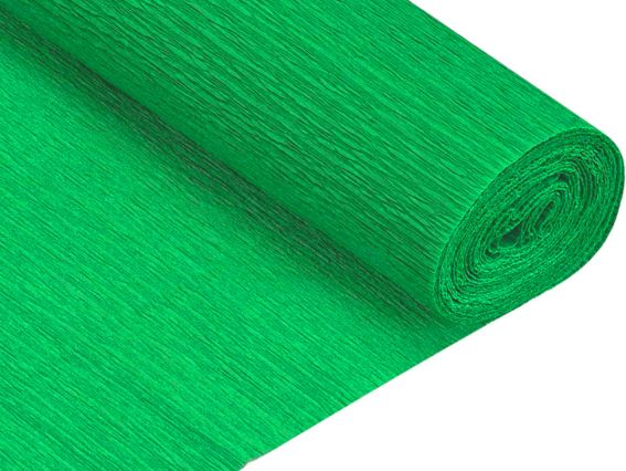 Креп папір SANTI Зелений 708091, розмір 50см х 2 м Креп папір SANTI Зелений 708091, розмір 50см х 2 м