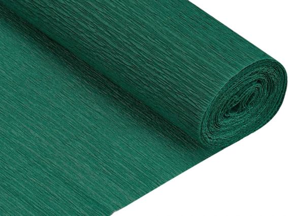 Креп папір SANTI Смарагдовий 708092, розмір 50см х 2 м Креп папір SANTI Смарагдовий 708092, розмір 50см х 2 м