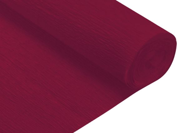 Креп папір SANTI Бордовий 708439, розмір 50см х 2 м Креп папір SANTI Бордовий 708439, розмір 50см х 2 м