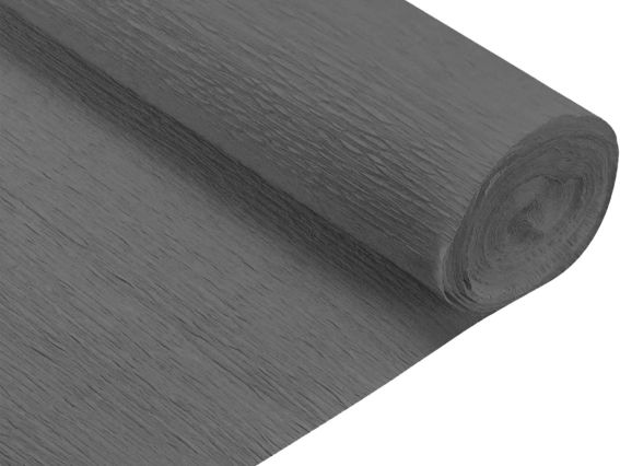 Креп папір SANTI Сірий 708441, розмір 50см х 2 м Креп папір SANTI Сірий 708441, розмір 50см х 2 м