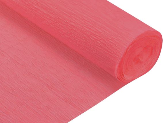 Креп папір SANTI Кораловий 708442, розмір 50см х 2 м Креп папір SANTI Кораловий 708442, розмір 50см х 2 м