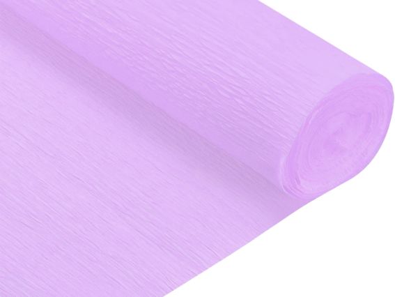 Креп папір SANTI Лавандовий 708443, розмір 50см х 2 м Креп папір SANTI Лавандовий 708443, розмір 50см х 2 м