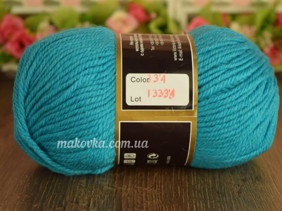 334 бирюзовий