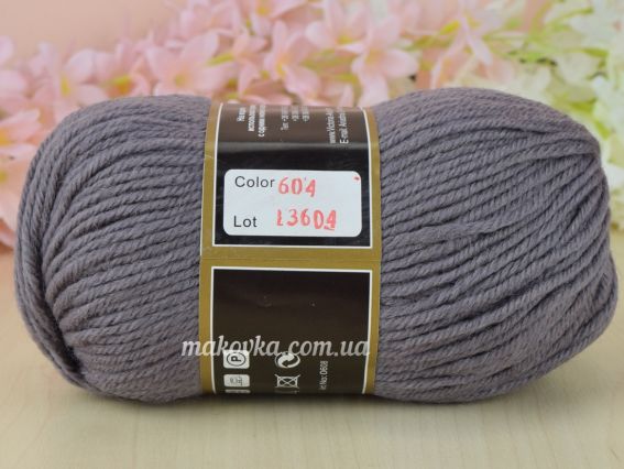 604 темний сірий