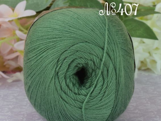 Havana Victoria мериносовая пряжа 407 зеленый
