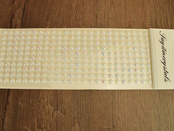 Полужемчужіни перламутрові клейові (5-41589) 8мм 240 шт