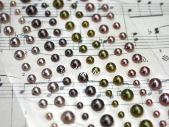 Полужемчужинки клеевые Благородные, 120 шт Scrap Berrys SCB030201 Полужемчужинки клеевые Благородные, 120 шт Scrap Berrys SCB030201