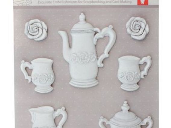 Набор полимерных фигурок Сладости. Чайный сервиз Scrap Berrys SCB26002006 Набор полимерных фигурок Сладости. Чайный сервиз Scrap Berrys SCB26002006