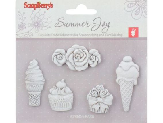 Набор полимерных фигурок Сладости. Десерт Scrap Berrys SCB26002007 Набор полимерных фигурок Сладости. Десерт Scrap Berrys SCB26002007