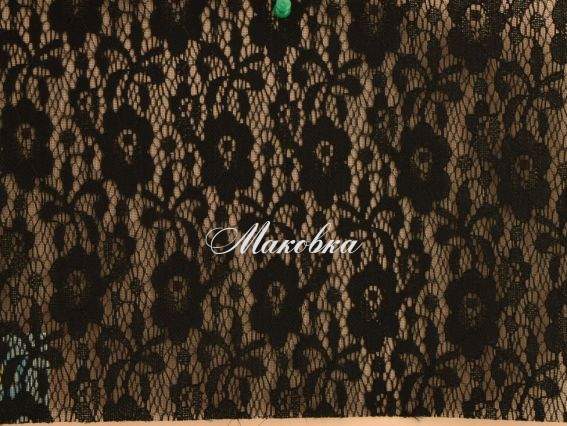 Эко кожа 1мм, Кружево черное, 20х30см 1 шт Эко кожа 1мм, Кружево черное, 20х30см 1 шт