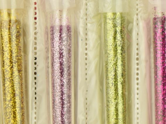 Набір кольорового глітеру Блискітки, асорті 12 ампул JG-5169G