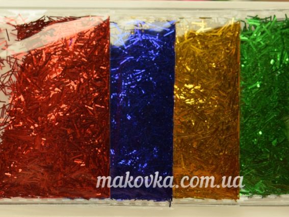 Декор Блестки иголочки, 6 пакетиков по 3 г. аассорти Schreiber S-782 Декор Блестки иголочки, 6 пакетиков по 3 г. аассорти Schreiber S-782