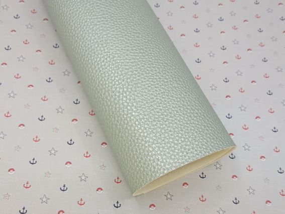 Искусственная Кожа металлик, Эвкалипт А4