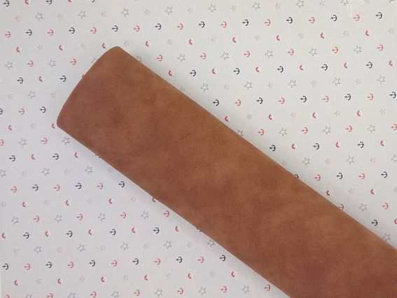 Лист Искусственной замши А4 Коричневый