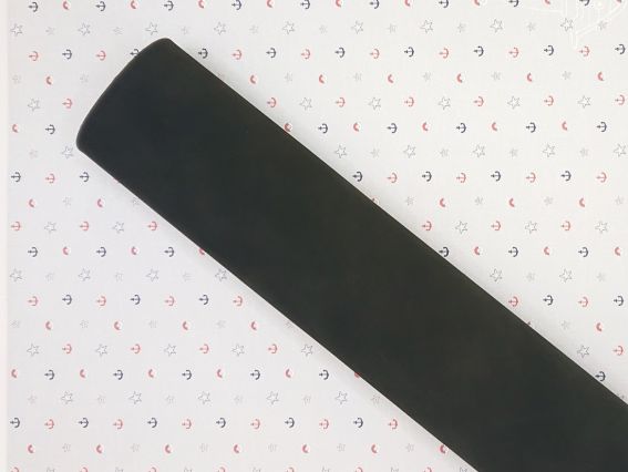 Лист Искусственной замши А4 чёрный