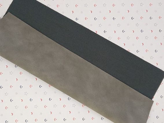 Искусственная замша для рукоделия А4 цвет Темно-Серый 1 шт