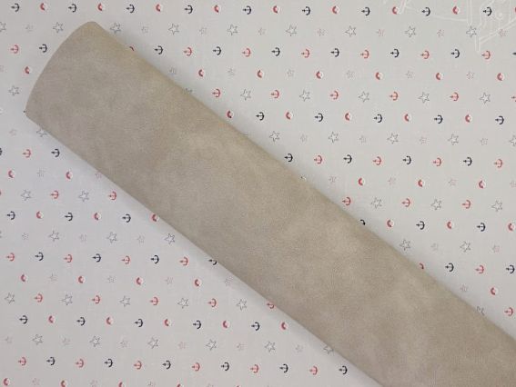 Лист Искусственной замши А4 Светло-Серый