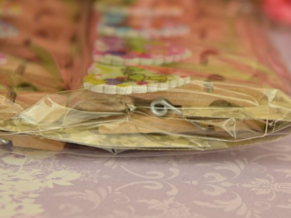 Набір міні-фігурок на прищіпці Серце з жабками та ін 35мм 10шт