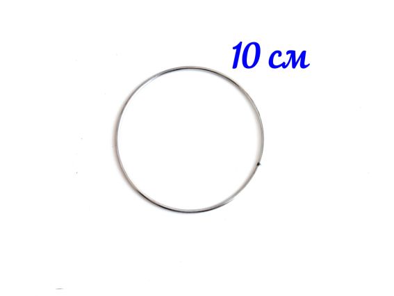Основа-рамка металлическая 10 см цвет нікель