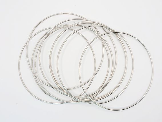 Основа-рамка для панно, металева, діаметр 15см, товщина 3 мм