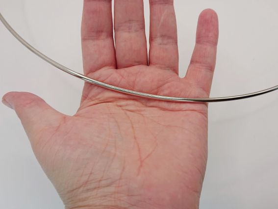 Основа-рамка для панно, металл, диаметр 30см , толщина 3 мм