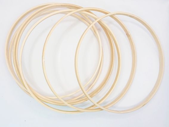 Основа-рамка для панно, бамбук, диаметр 20см борт 1см
