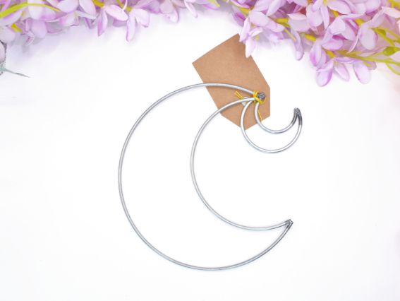 Основа-рамка металлическая Месяц, 2 шт 