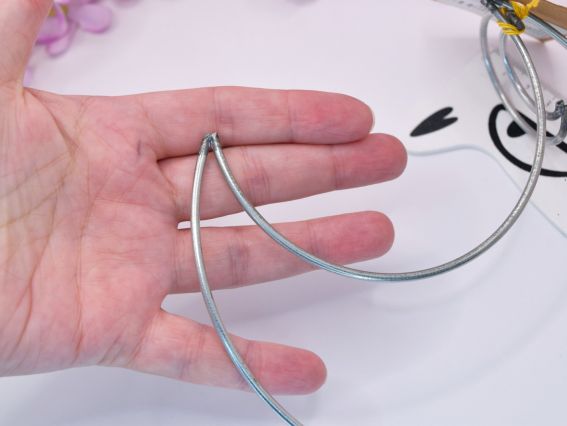 Основа-рамка для панно, металева, Місяць 15см та Місяць 5 см