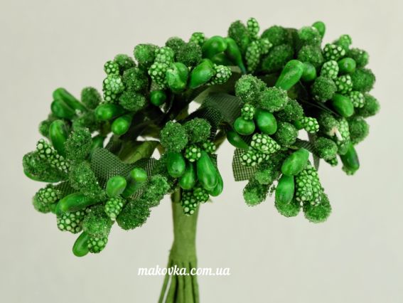 Букетик Разноцвет (из разных элементов), 12 шт/уп зеленый Букетик Разноцвет (из разных элементов), 12 шт/уп зеленый