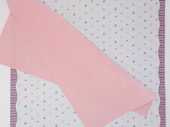 Лист бархата А4 светло-Розовый