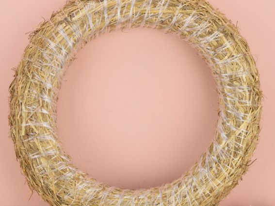 Основа для Вінка із соломи, діаметр 35 см, 1 шт Основа для Вінка із соломи, діаметр 35 см, 1 шт