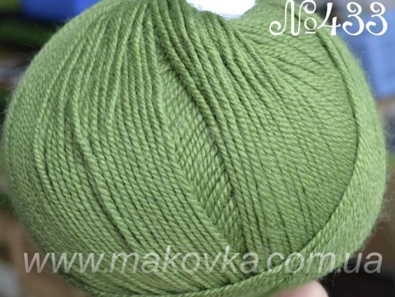 Dolce Merino Himalaya пряжа 59433 зеленый хаки