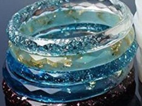 СЛ-01 Набір силіконових форм для епоксідної смоли , форми створення прикрас, кабошонів, браслетів