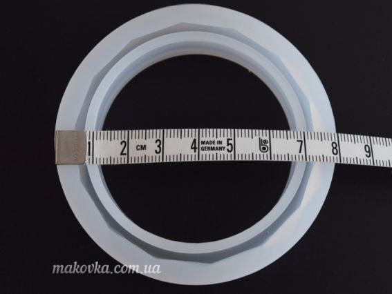 СЛ-01 Набір силіконових форм для епоксідної смоли , форми створення прикрас, кабошонів, браслетів