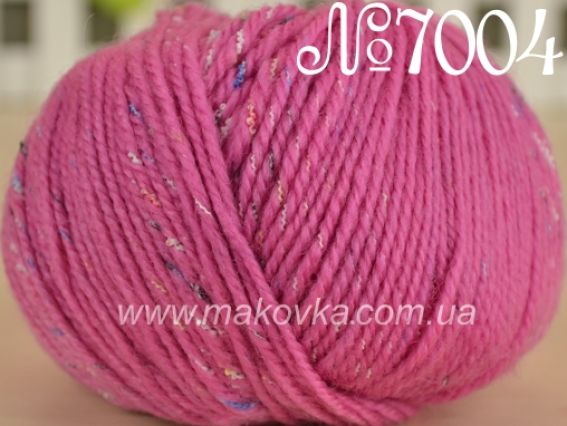 Europe Victoria пряжа 7004 темно-розовый