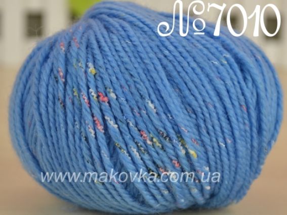 Europe Victoria пряжа 7010 голубой