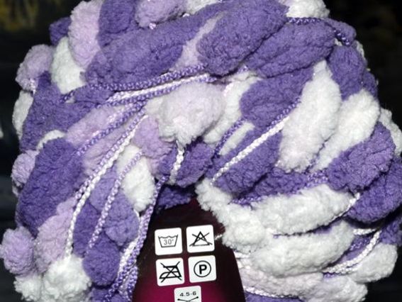 Пампушки Modo Almond фиолет.-сиреневый-белый