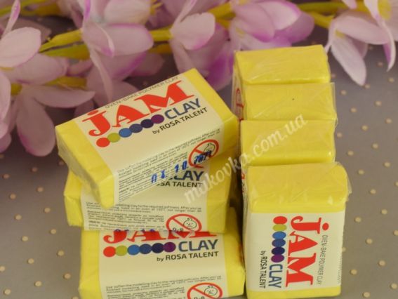 Пластика запекаемая Jam Clay Ваниль №304