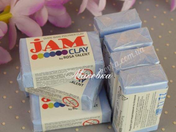 Пластика, що запікається Jam Clay Блакитний сапфір, №606