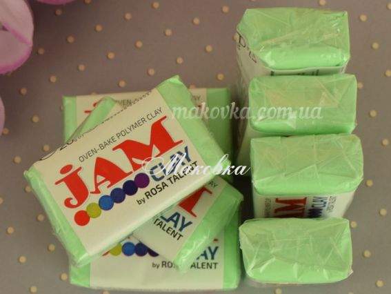 Пластика, що запікається Jam Clay М'ята, №704