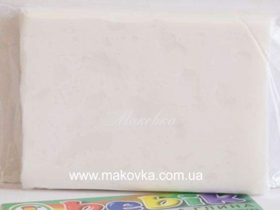 Полимерная глина Бебик, 95 гр, белая Полимерная глина Бебик, 95 гр, белая