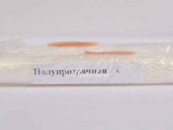 Полимерная глина Бебик, 17 гр, полупрозрачная