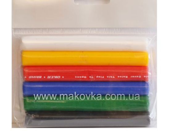Набор полимерной глины Бебик, 6 цветов (190033)