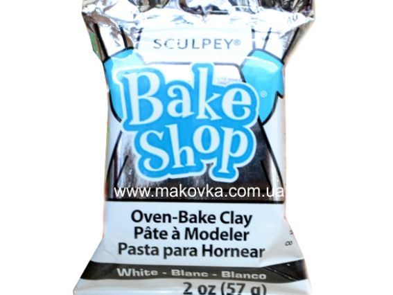 Пластика Bake Shop Sculpey 1802 Белая Пластика Bake Shop Sculpey 1802 Белая