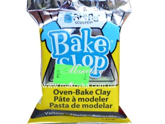 Пластика Bake Shop Sculpey BA1816 желтая Пластика Bake Shop Sculpey BA1816 желтая